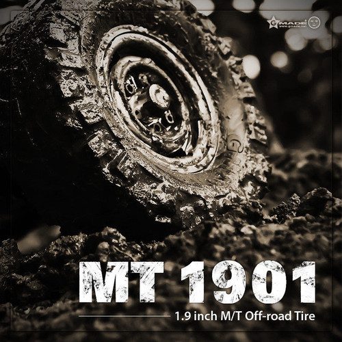 RC 1/10 Scale Truck TIRES WHEELS 1.9 ROCK CRAWLER TRUCK Wheels MT1901 RC 1/10 Scale Truck TIRES WHEELS 1.9 ROCK CRAWLER TRUCK Wheels MT1901