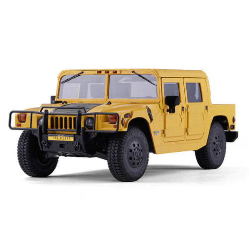 RC 1/12 HUMMER Humvee H1 Pick Up 2-Speed 4X4 4WS *RTR* -YELLOW-