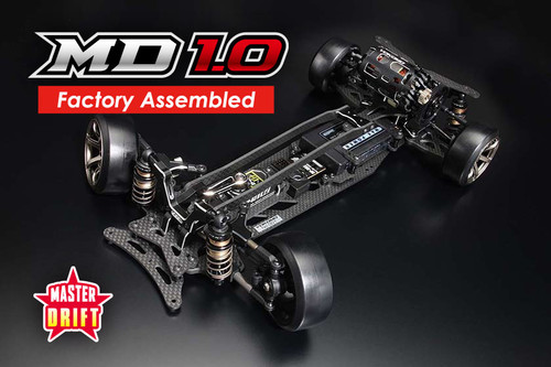 Yokomo 1/10 RC RWD MASTER DRIFT Chassis MD 1.0A *Factory Assembled*- BLACK