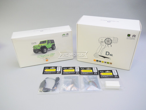 Orlandoo RC 1/32 Micro JEEP WRANGLER 4X4 Rock Crawler Truck -KIT- FULL OPTION