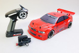 RC 1/10 Car BMW M3 e46 DRIFT AWD Car RTR -RED -