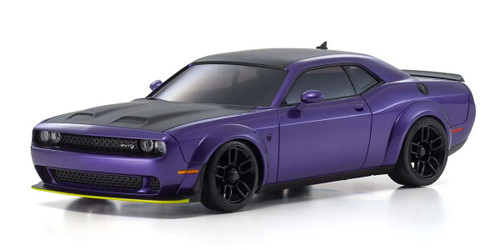 Kyosho 1/28 RC Mini Z DODGE CHALLENGER SRT Hellcat AWD Drift -RTR- PURPLE- Kyosho 1/28 RC Mini Z DODGE CHALLENGER SRT Hellcat AWD Drift -RTR- PURPLE-