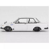Mini GT KAIDO 1/64 DATSUN 510 Nismo Street Die Cast Model - WHITE-