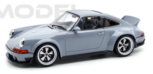 Pop 1/18 PORSCHE 911 964 SINGER DLS Resin Model Car - GRAY -