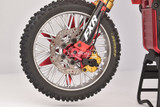 For 1/4 Losi Promoto Bike FRONT BRAKE DISK CALIPER Metal Upgrade #MX2035 -SILVER-