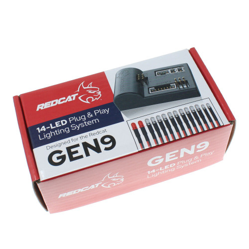 RedCat Gen9 LED LIGHT KIT w/ Control Box Waterproof 14 LED #RER19728