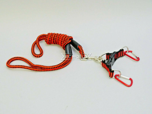 RC Truck Tow Leash Line Multipurpose Safety Line 49" RED