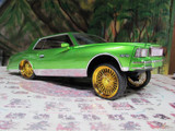 1/10 Low Rider 26" WHEELS + TIRE Set GOLD CHROME 3 Style #RER19791