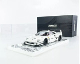1/18 FERRARI F40 LBWK Liberty Walk Resin Model Car -WHITE-