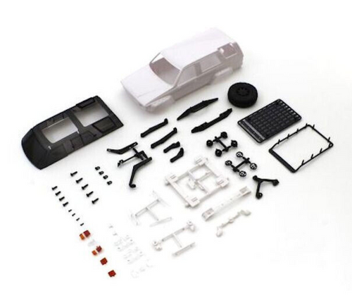 Kyosho 1/28 Mini Z TOYOTA 4RUNNER Body W/ ACC -WHITE-Unpainted MXN04