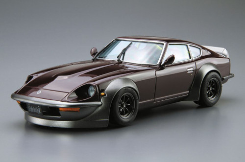 Aoshima 1/24 Nissan S30 Fairlady Z AERO Custom Plastic Model Kit