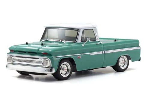 Kyosho RC Pickup Truck 1966 CHEVY C10 FLEETSIDE 4wd -GREEN- RTR