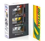 Kyosho 1/64 Die Cast INITIAL D Manga -SPRINTER-RX7 FD3S-RX7 FC3S (3 CARS) Set