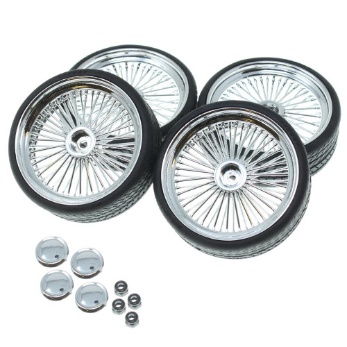 1/10 Low Rider 26" WHEELS + TIRE Set (4PCS) #RER19792