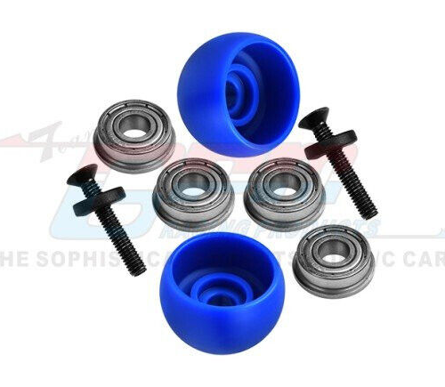 For 1/4 Losi Promoto Bike LEAN BAR WHEELS Upgrade (2PCS) #MX040 -BLUE-