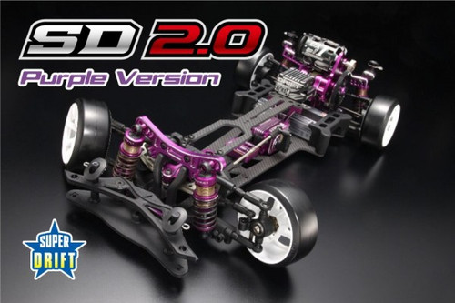Yokomo 1/10 RC RWD DRIFT CHASSIS SD 2.0 Limited Edition -KIT- SDR-20P *PURPLE* 